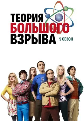 Теория большого взрыва 5 сезон — постер